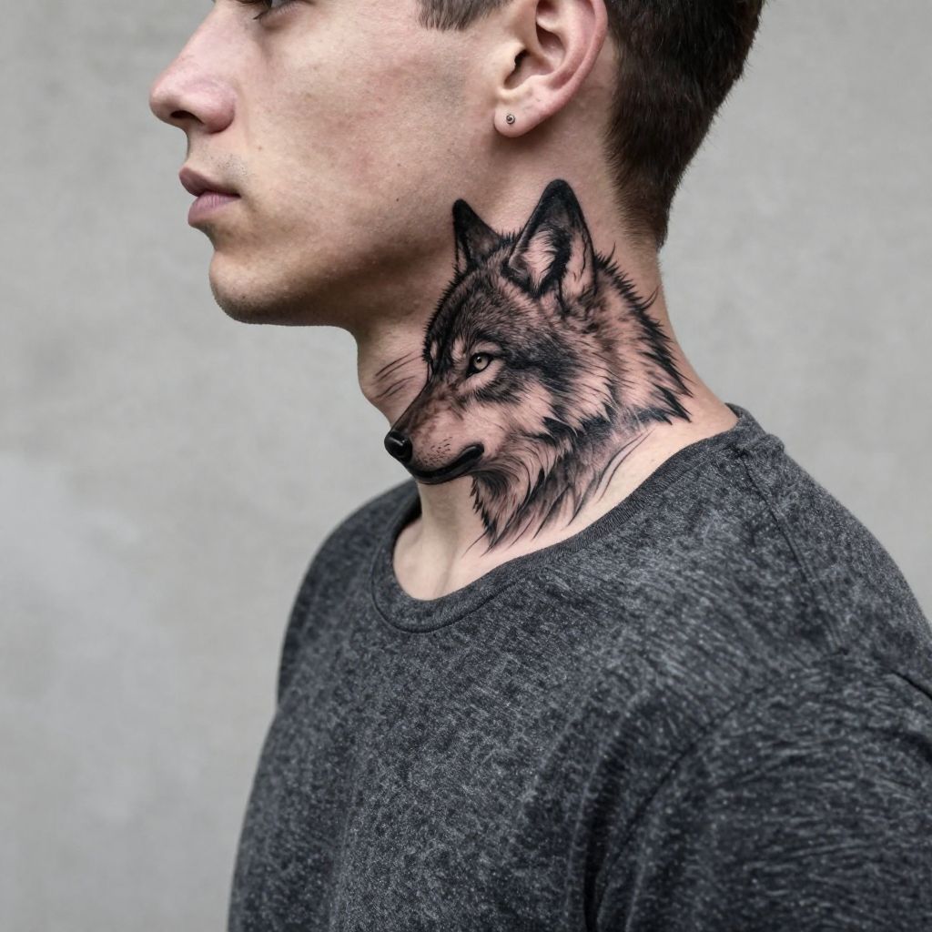 neck tattoo ideas for men 6