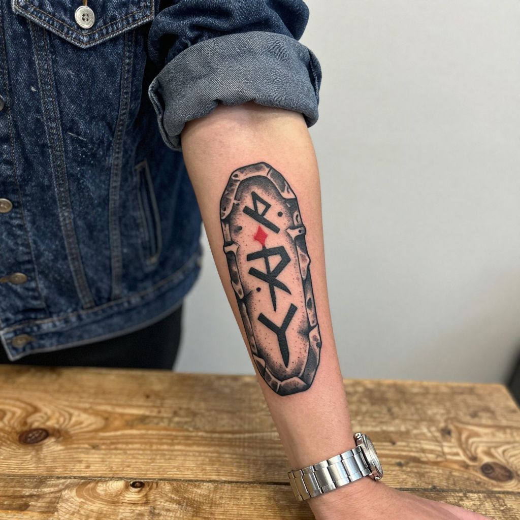 Robin Poneglyph motif tattoo idea