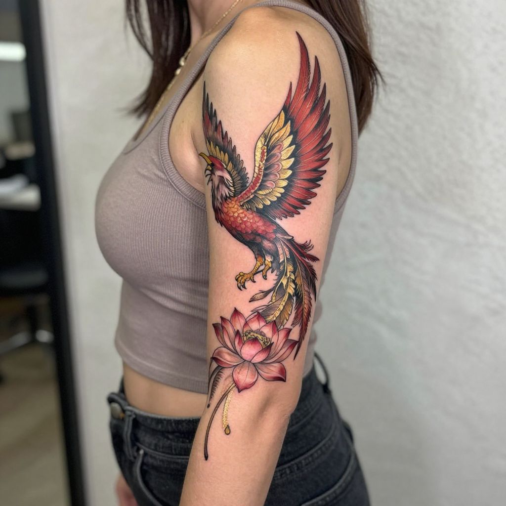phoenix tattoo ideas 13