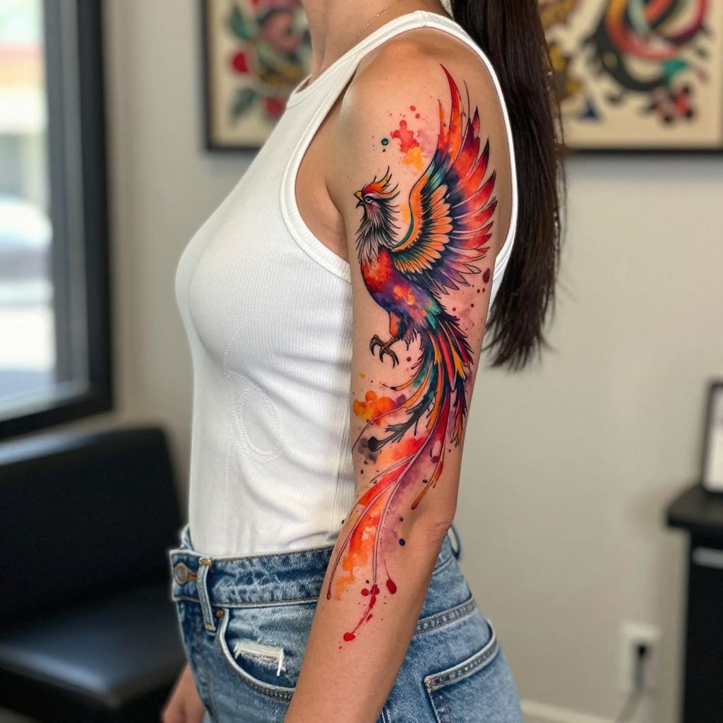 phoenix tattoo ideas 5