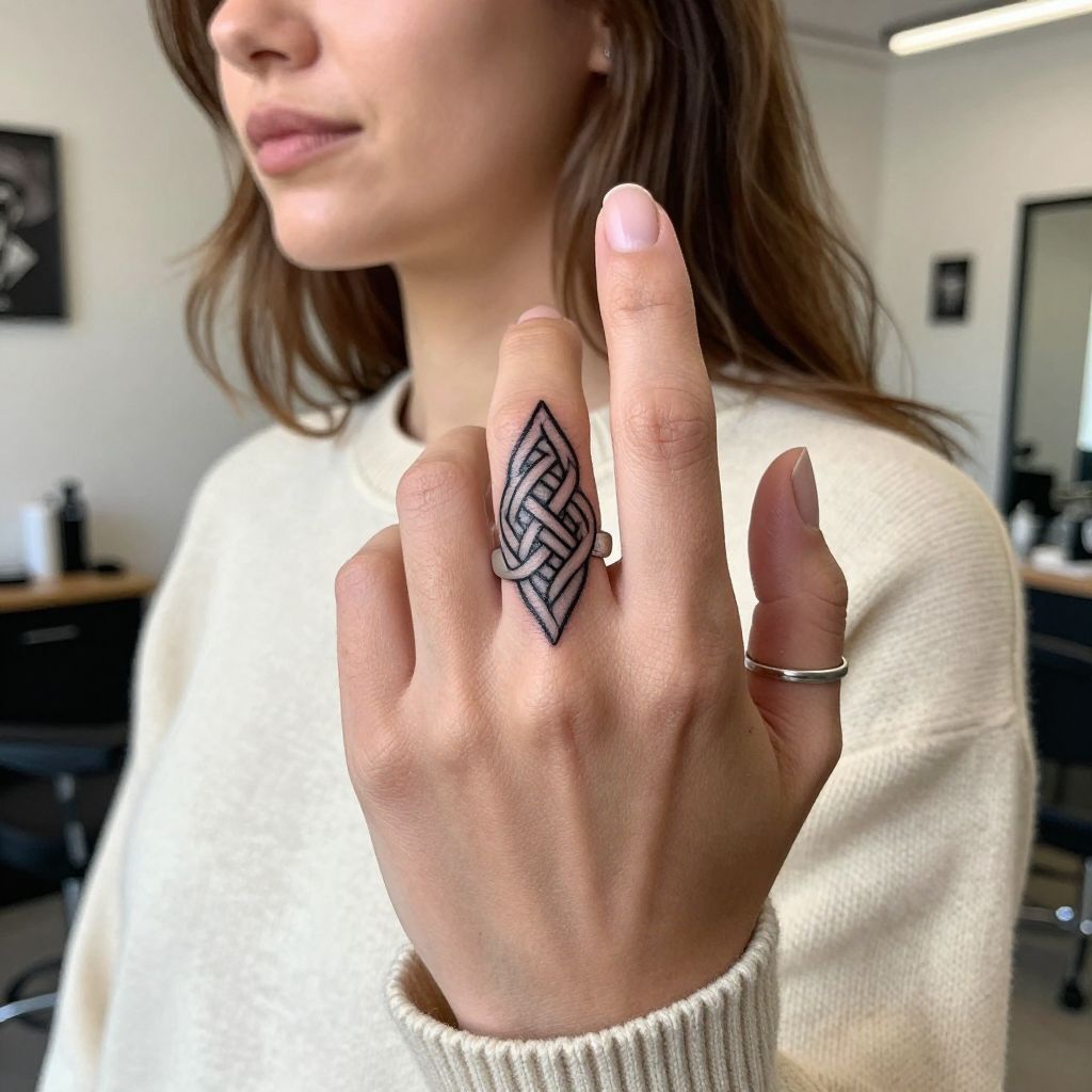 Celtic Knotwork Ring tattoo idea