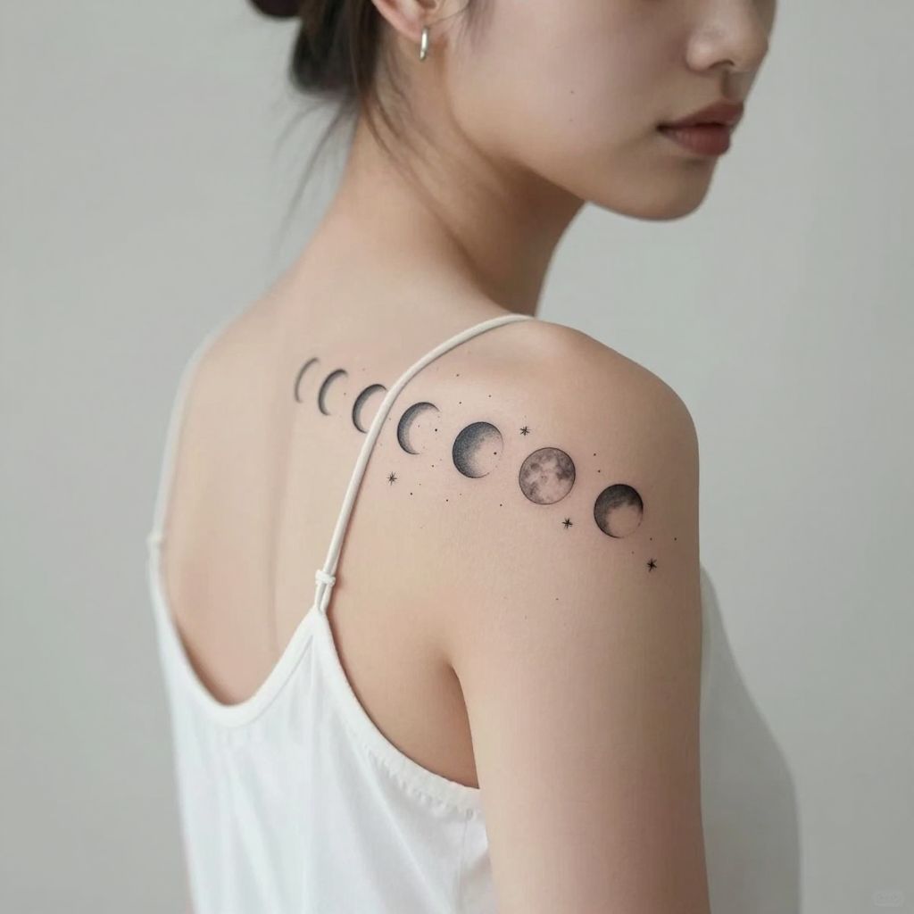 Celestial Moon Phases