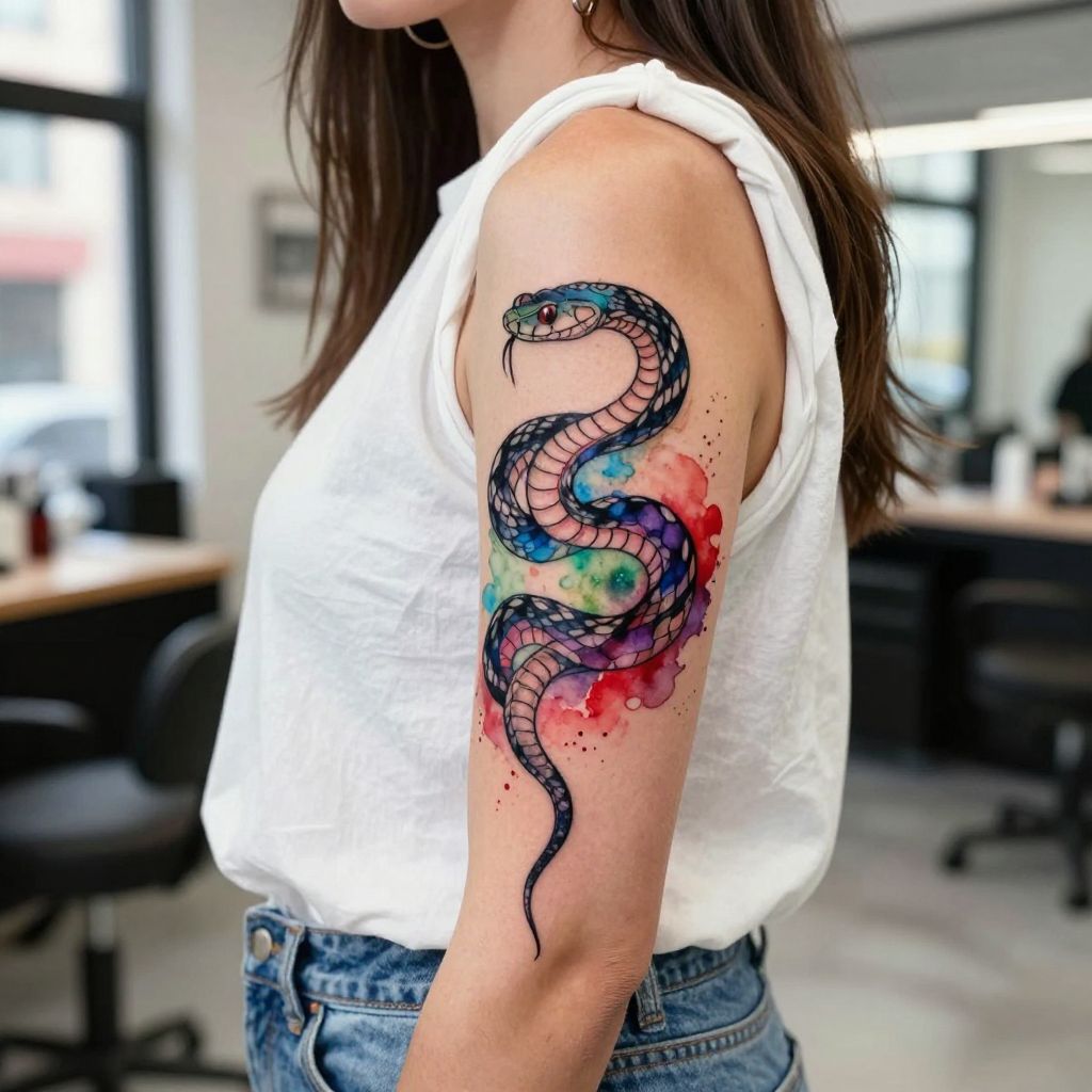snake tattoo ideas 10