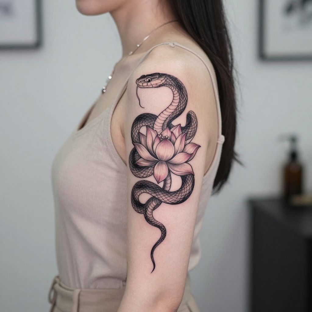 snake tattoo ideas 11