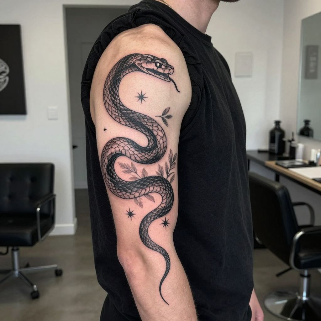 snake tattoo ideas 12