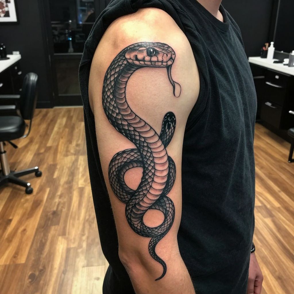 snake tattoo ideas 13