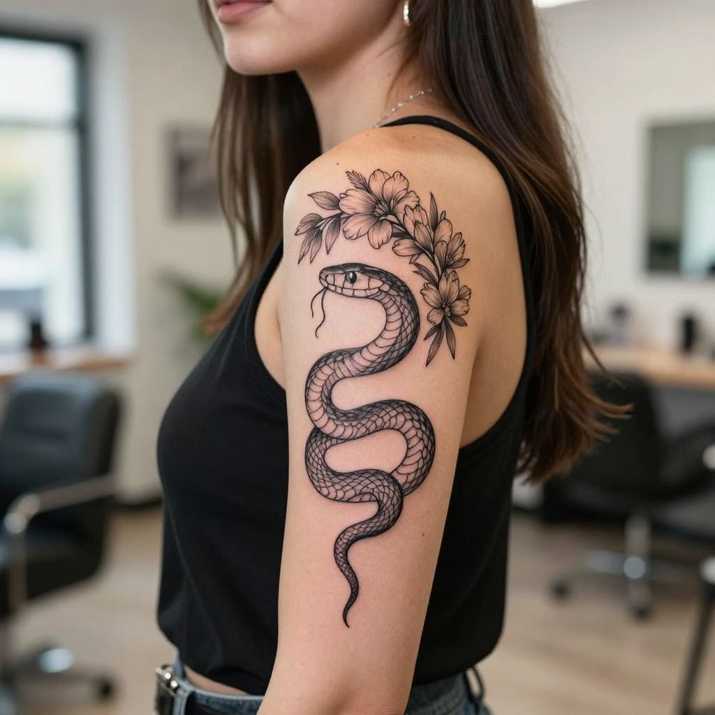 snake tattoo ideas 15