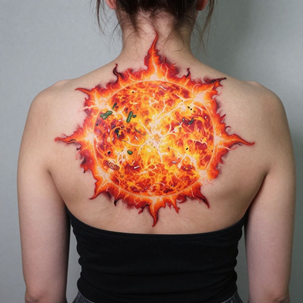 Solar Flare Burst