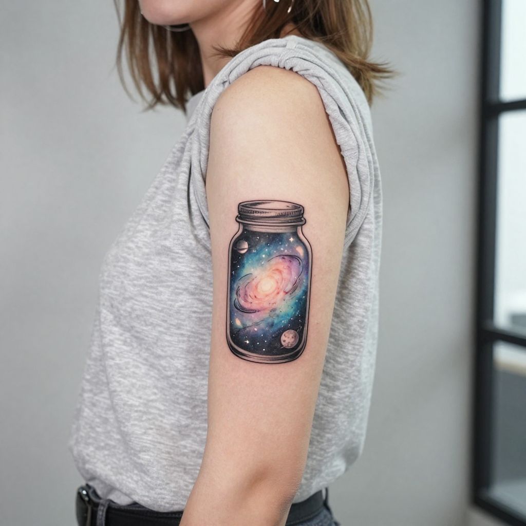 Galaxy Inside a Jar