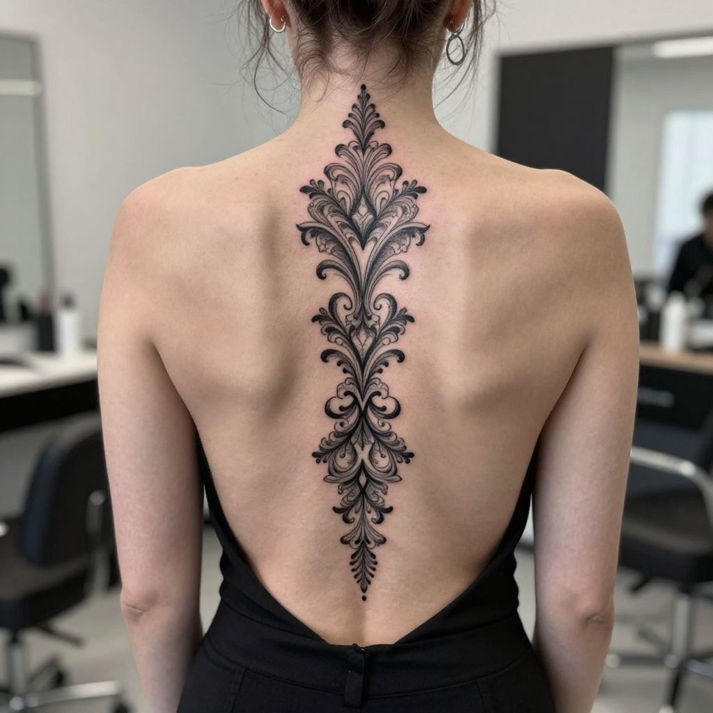 Ornamental Spine Frame