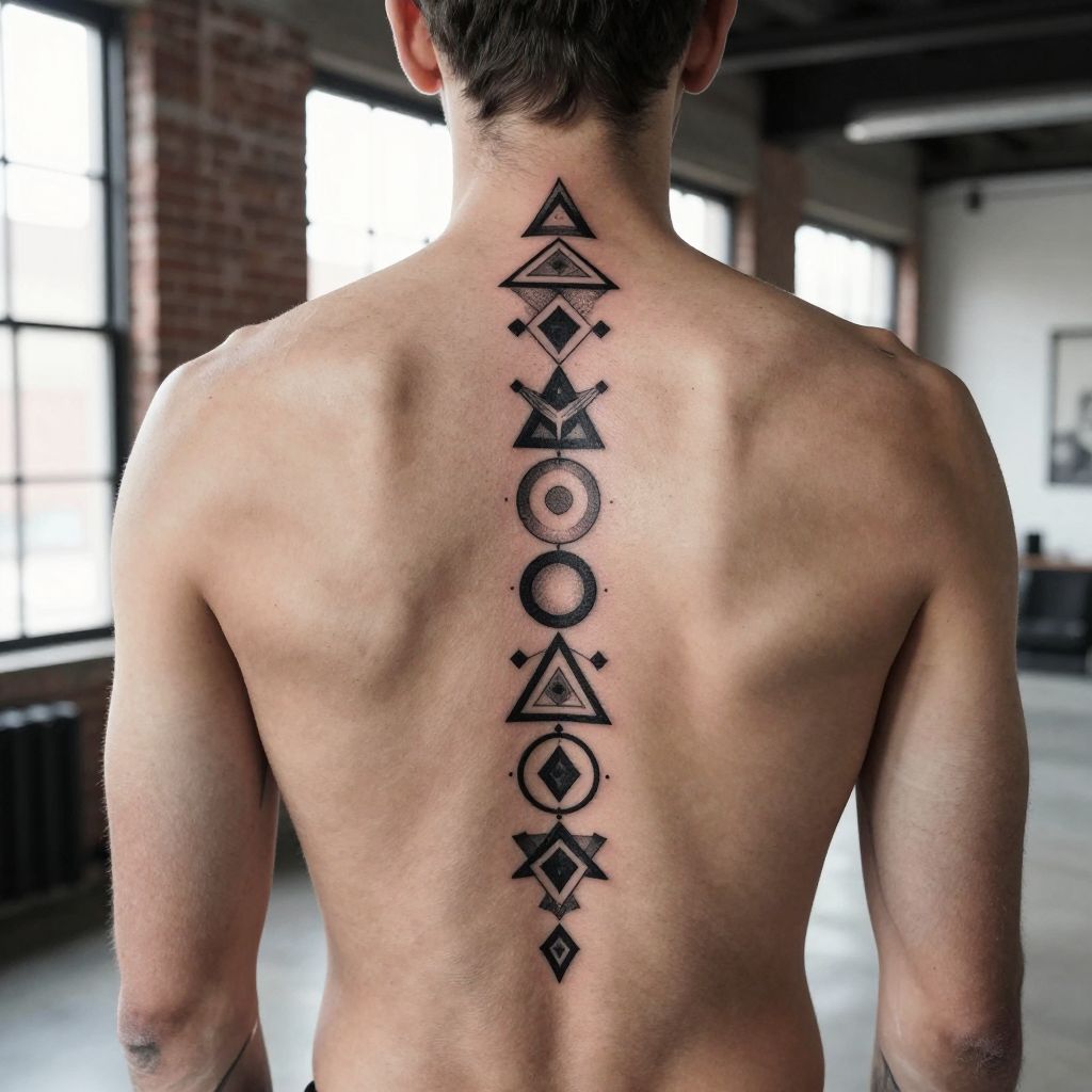 Geometric Spine Line