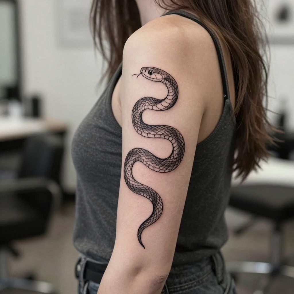 tattoo filler ideas small snakes and curved bodies
