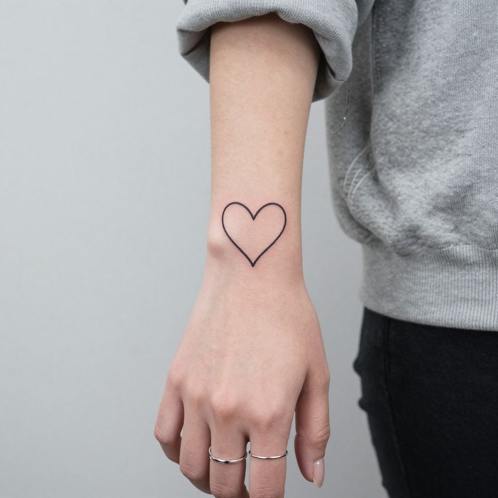 Minimalist Heart Outline