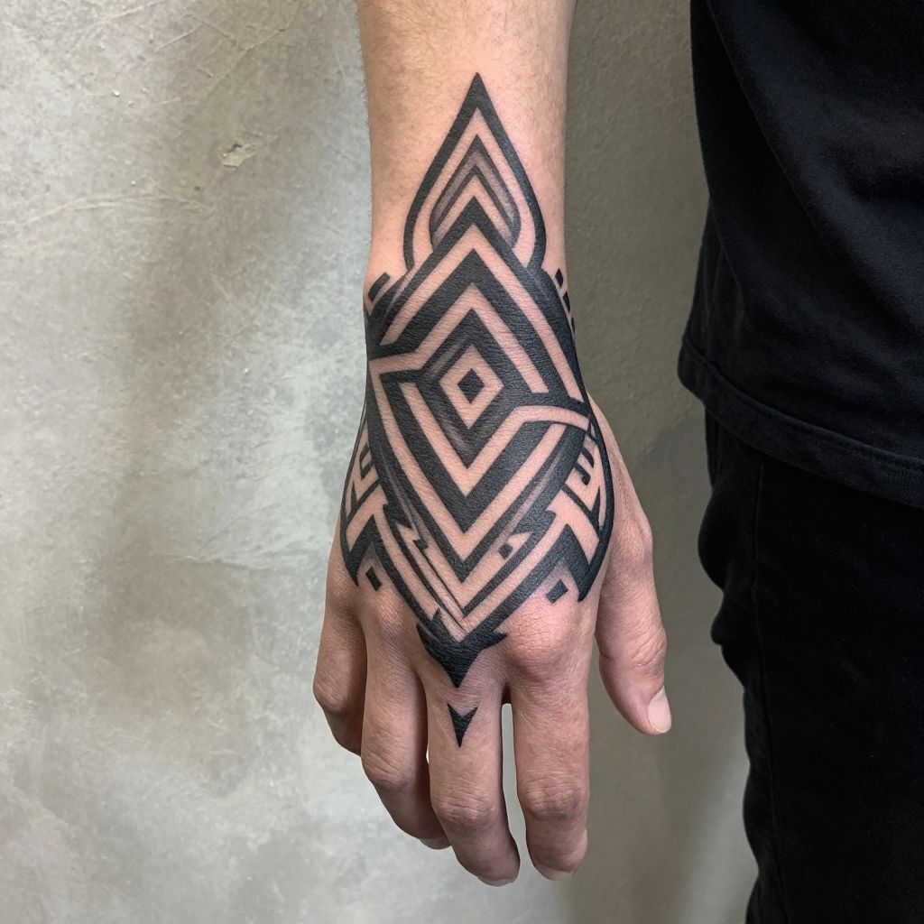 tattoo placement ideas hand back statement