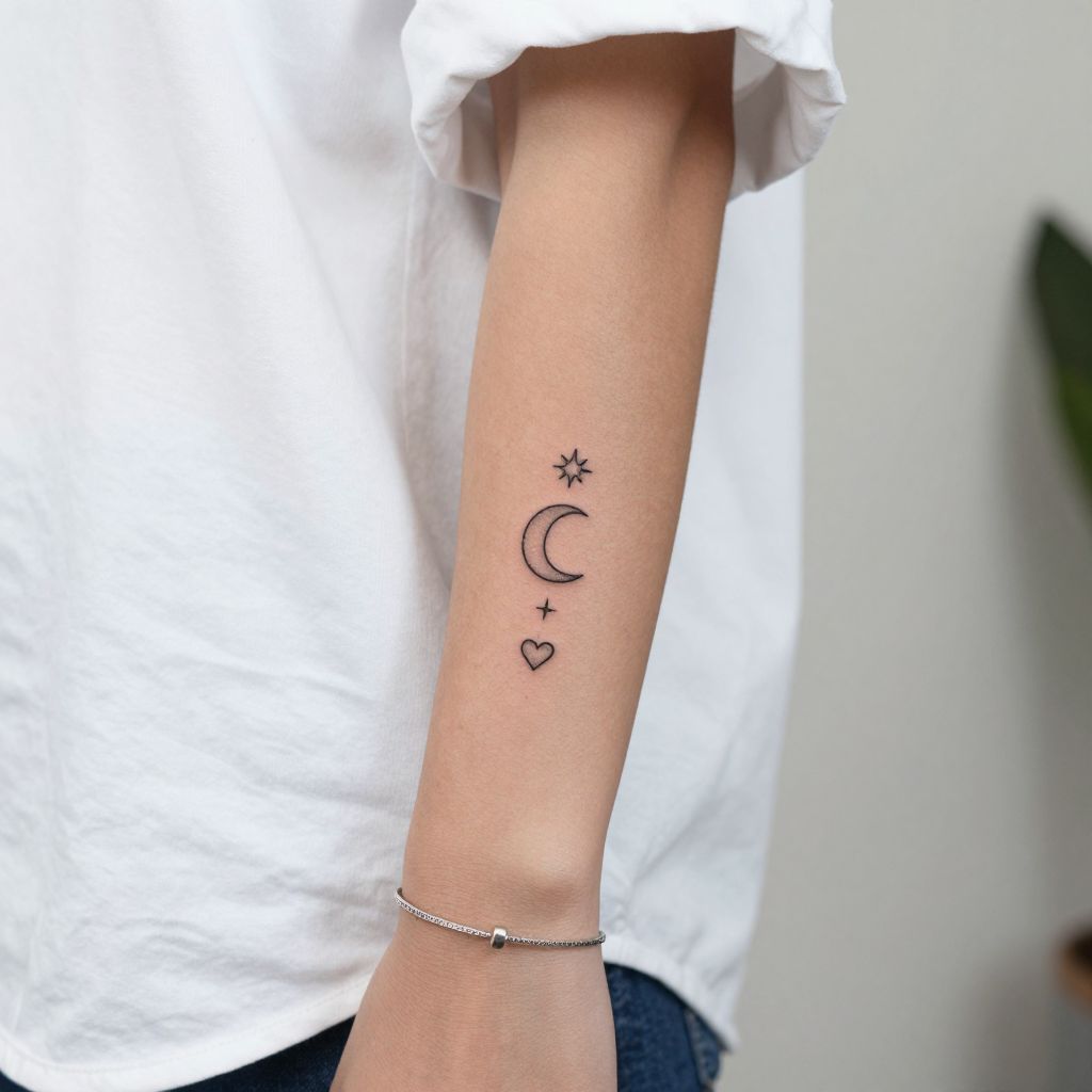 tattoo placement ideas wrist symbol stack