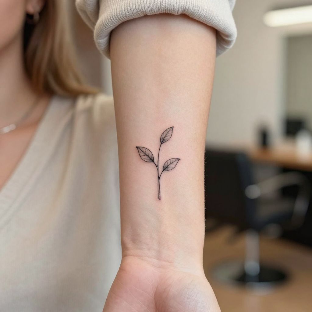 Tiny Sapling on the Wrist