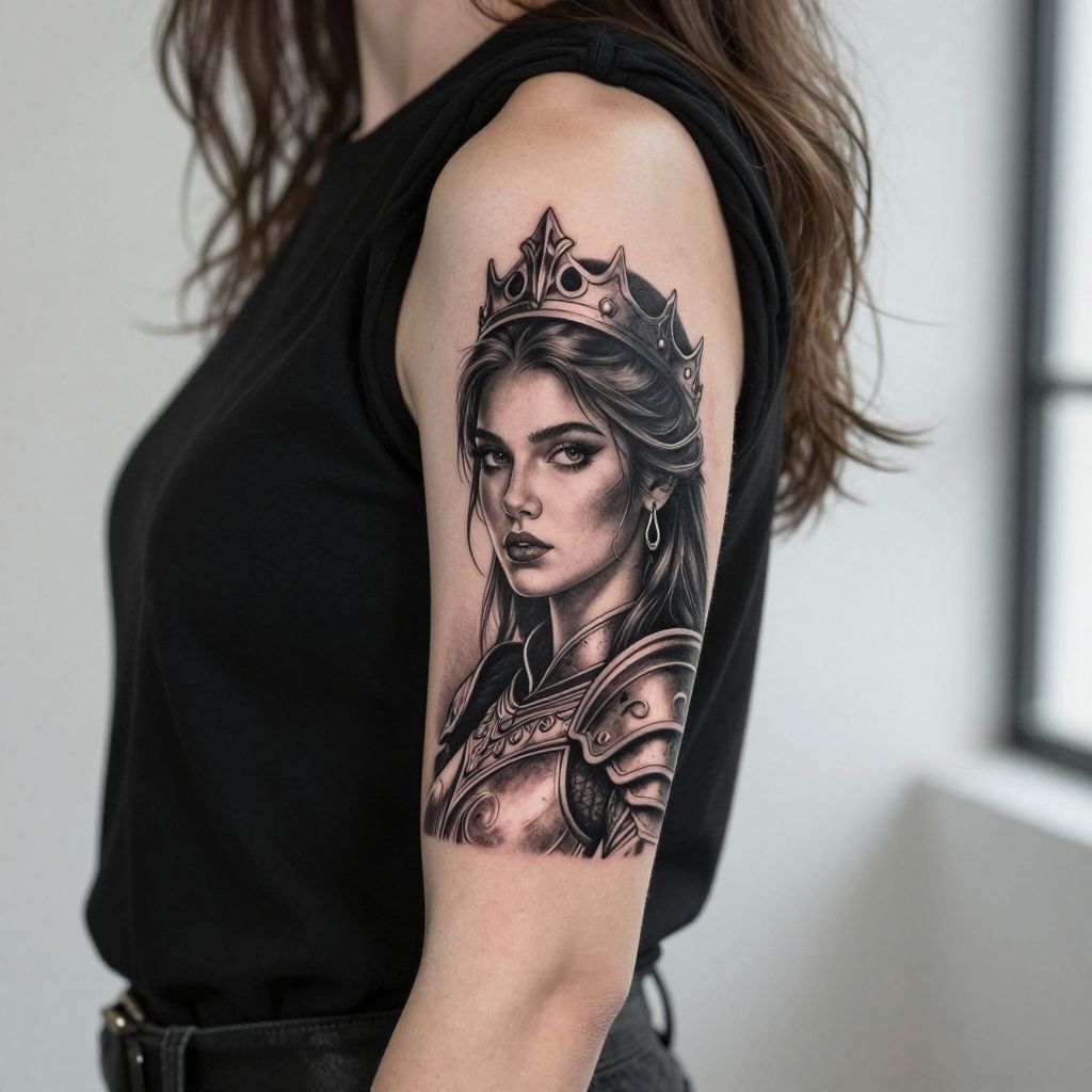 Warrior Princess Portrait