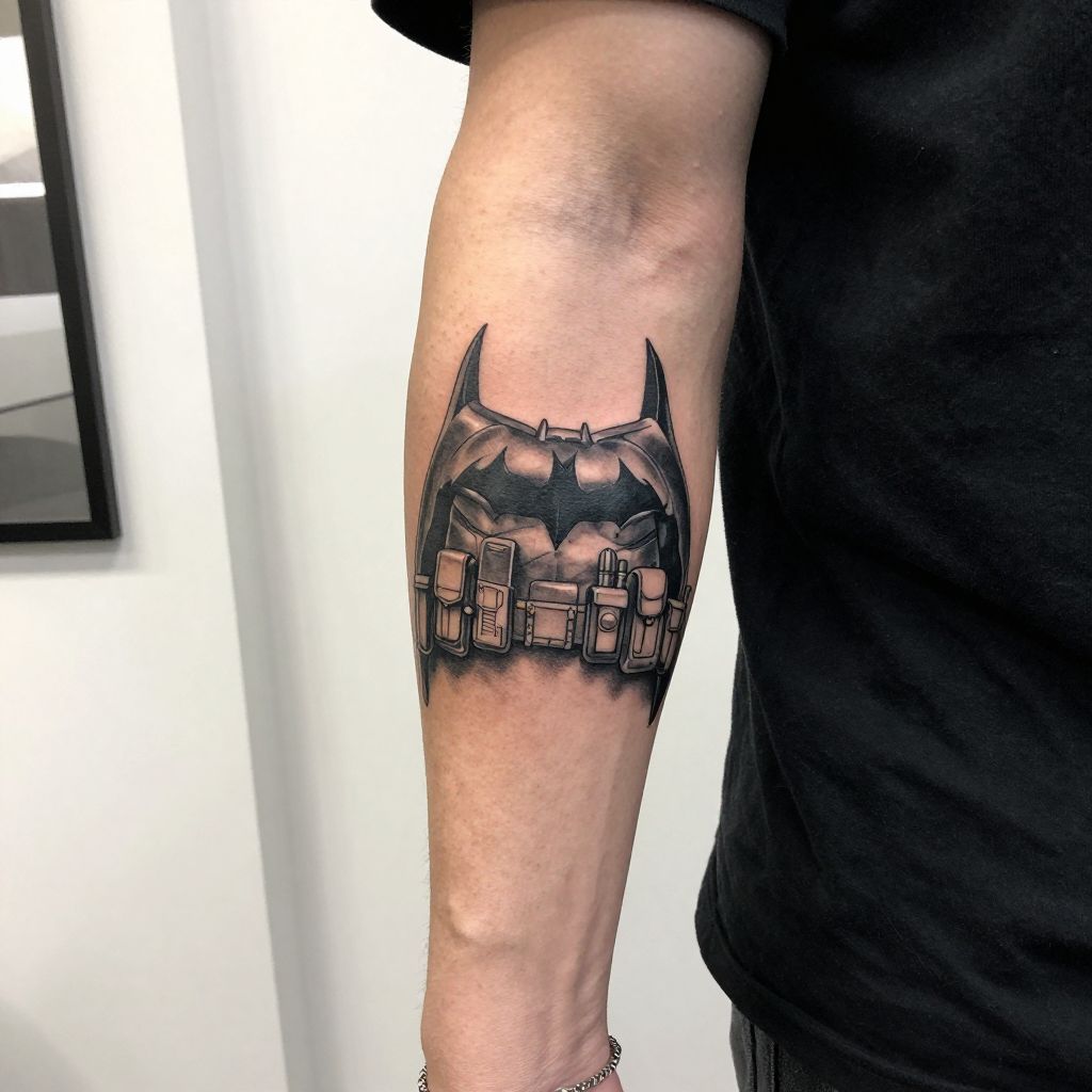 Batman’s Utility Belt Detail