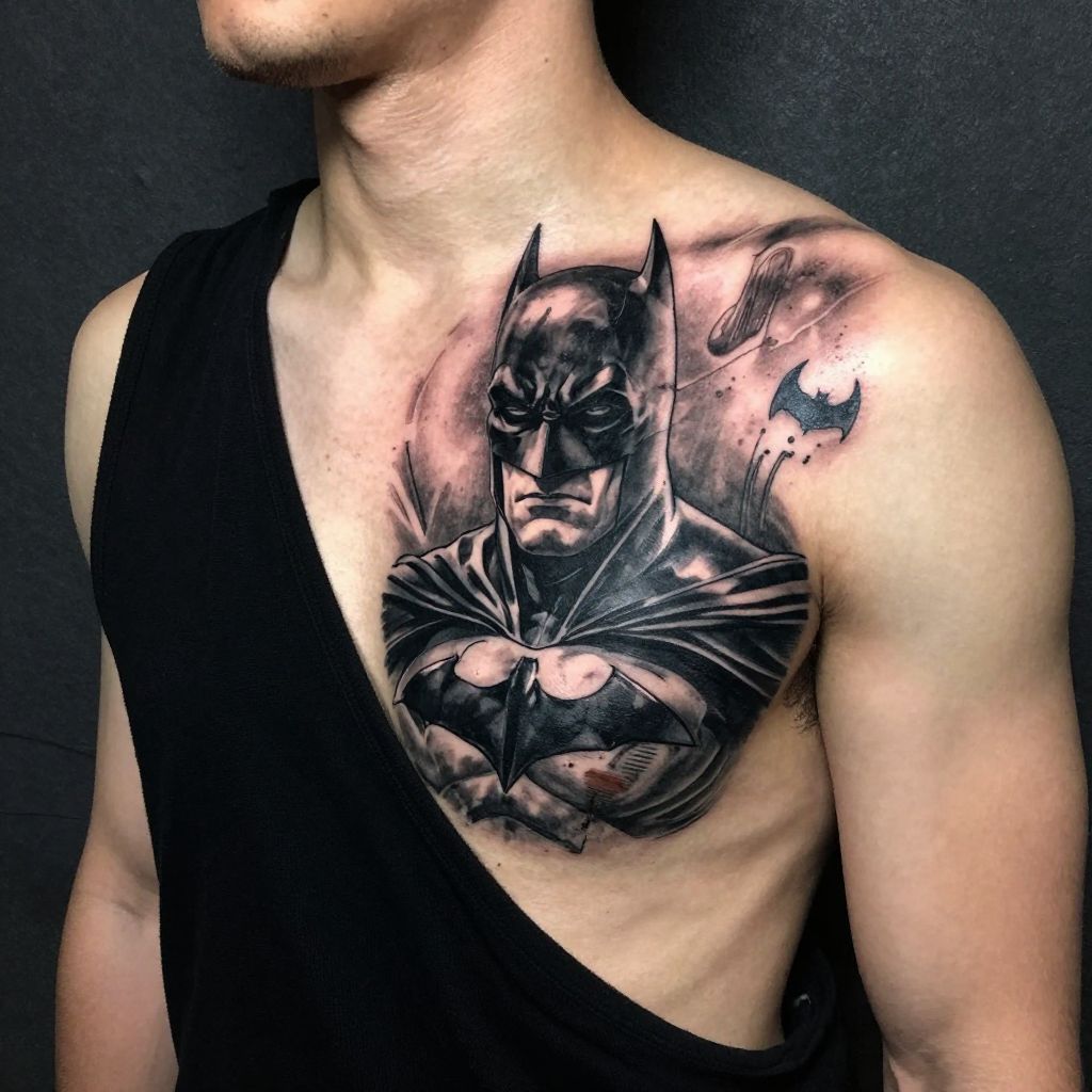 Batman in Noir Style
