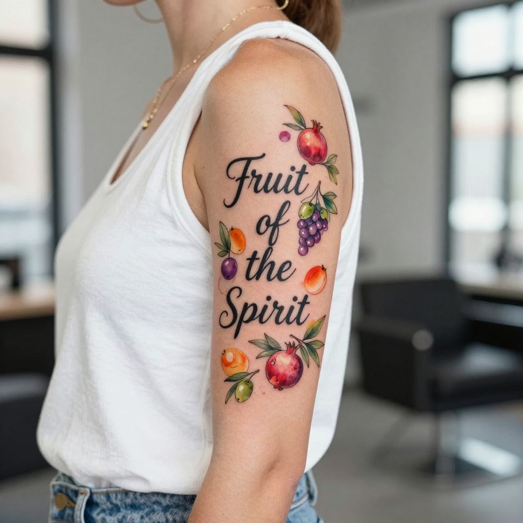 Galatians 5:22 tattoo idea