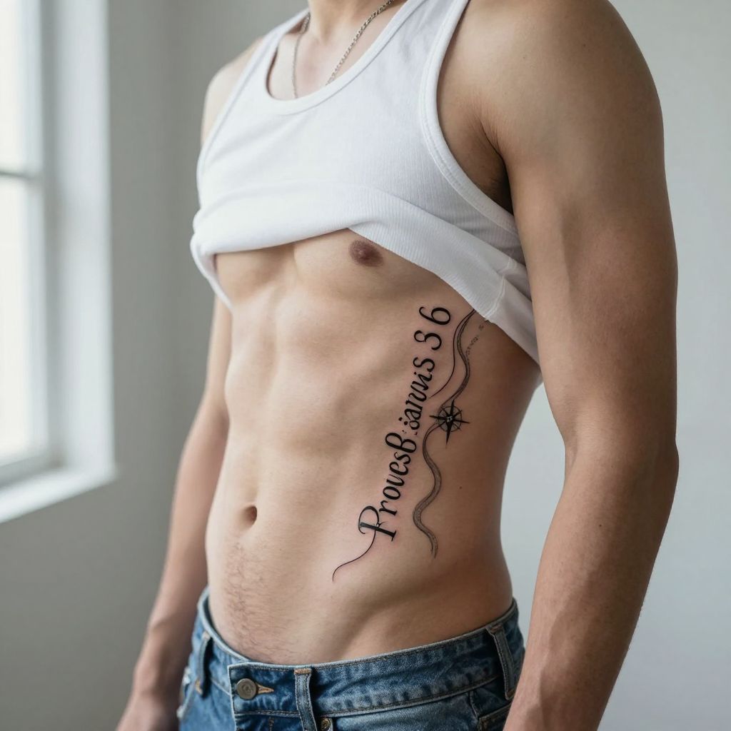 Proverbs 3:5-6 tattoo idea
