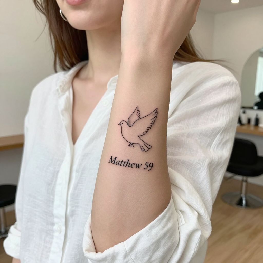 Matthew 5:9 tattoo idea