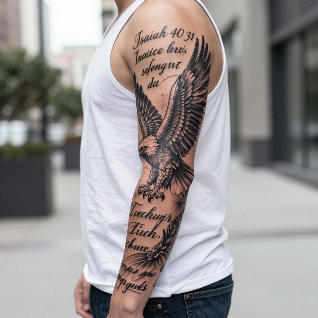 Isaiah 40:31 tattoo idea