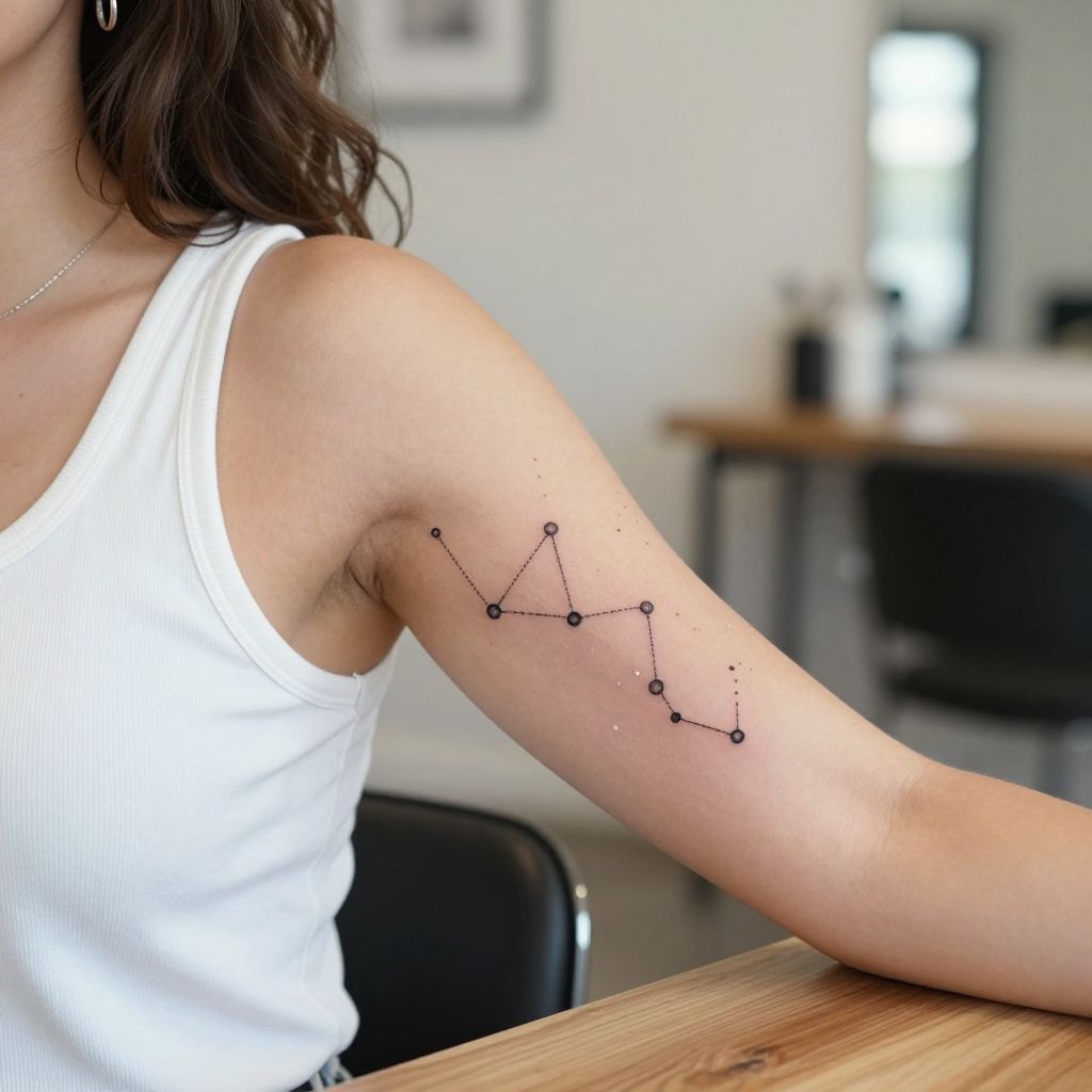 Matching Constellations tattoo