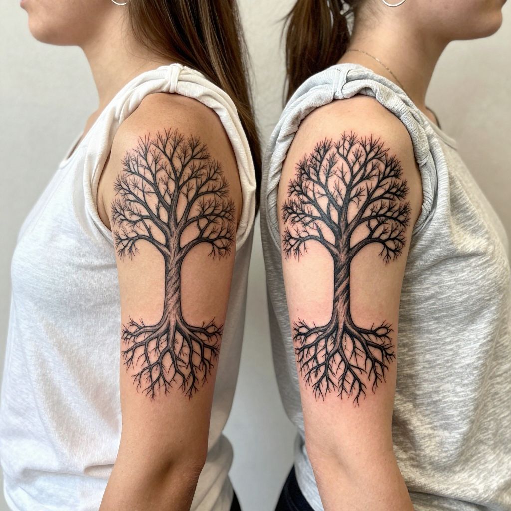 Branching Tree tattoo