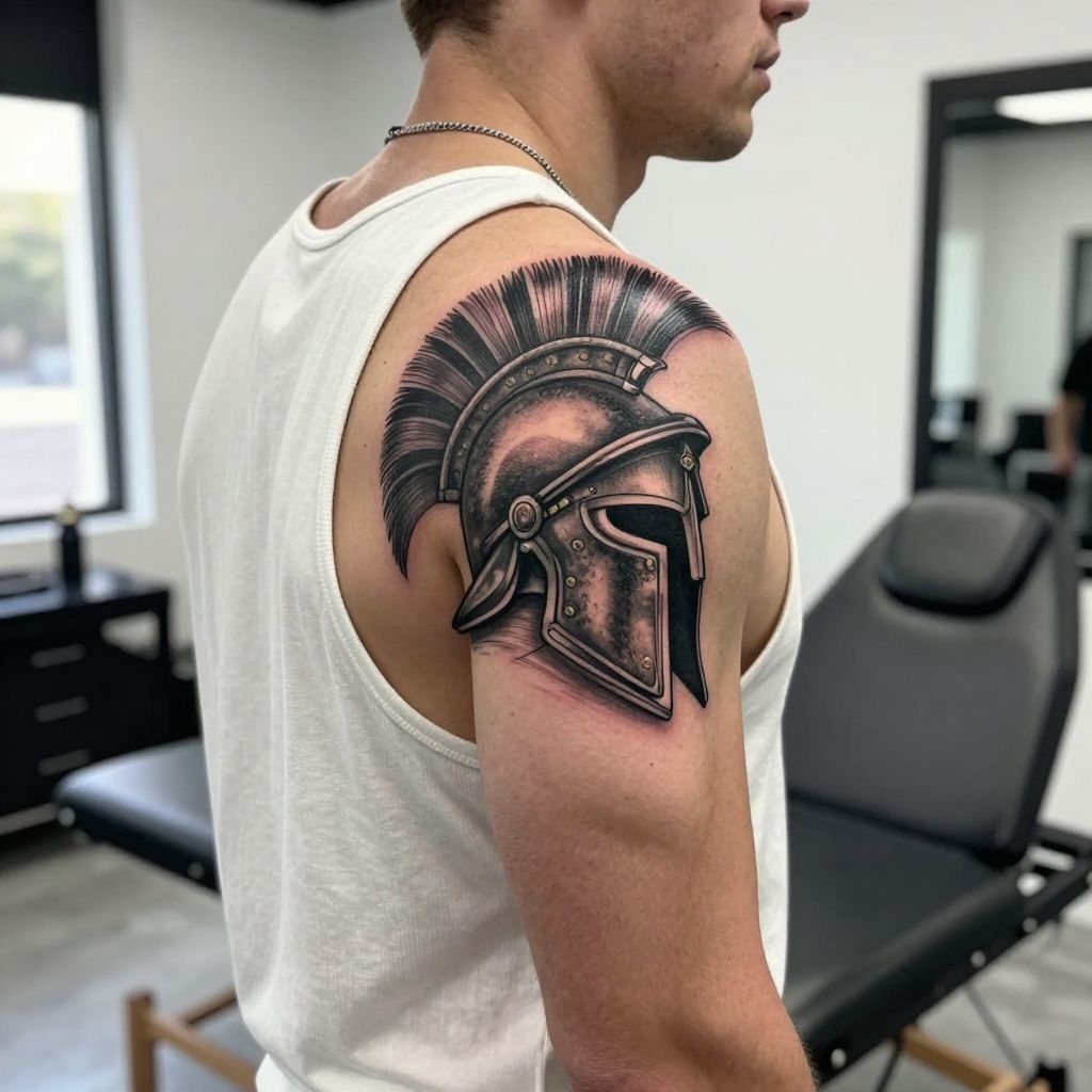Roman Helmet or Warrior Tattoo