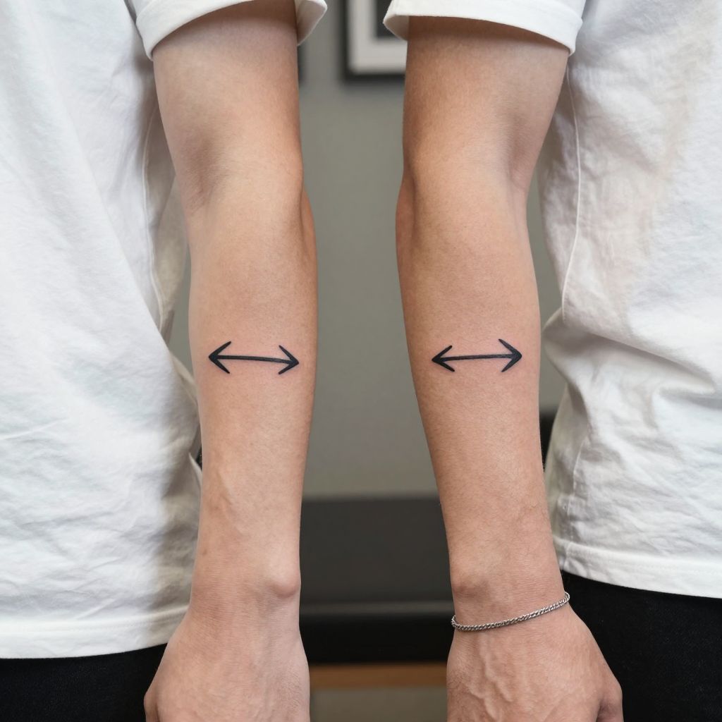 Minimalist Matching Arrows