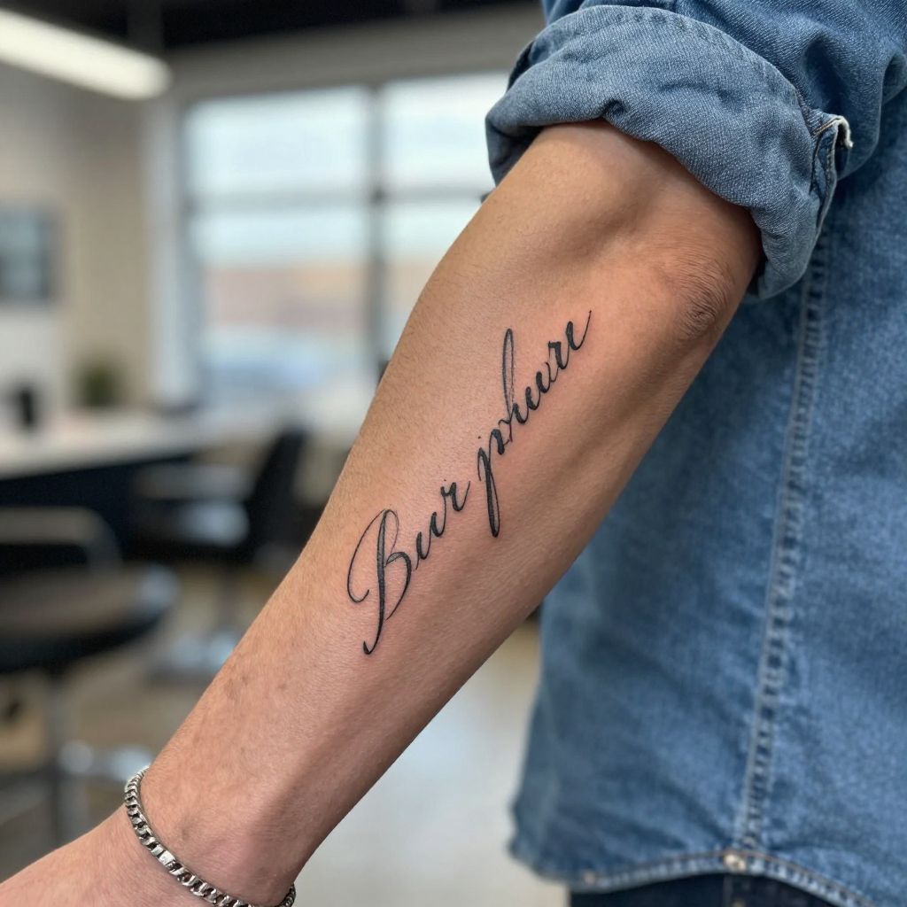 Signature Name Tattoos