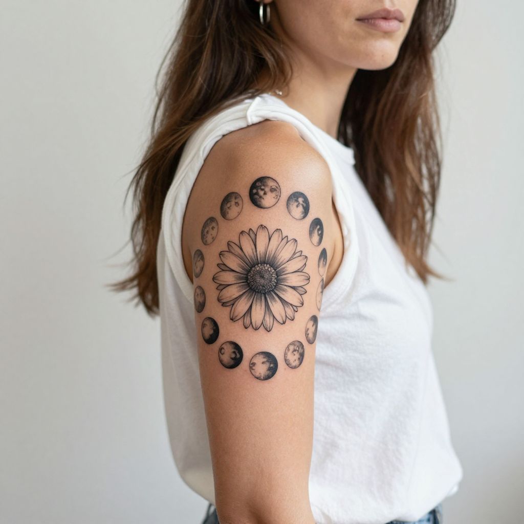 Daisy and Moon Phase Combo