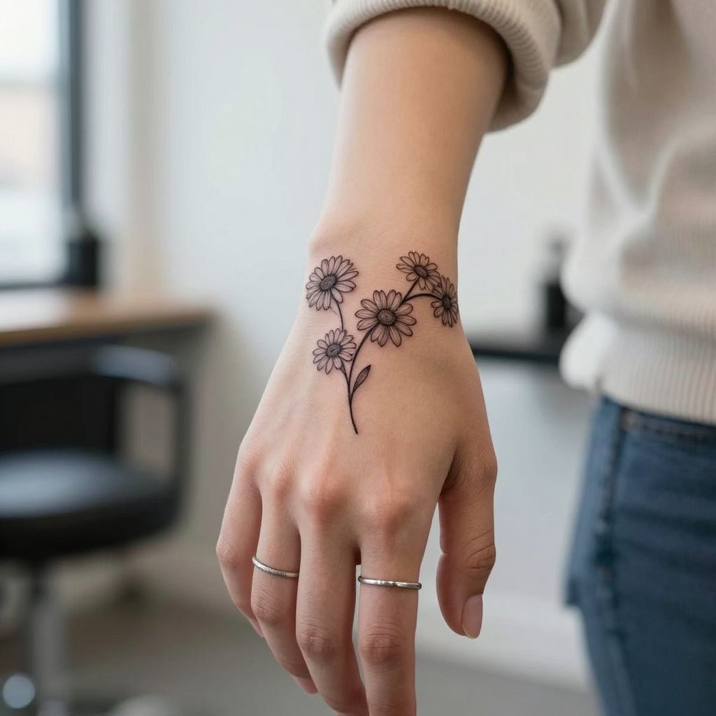 Daisy Chain Around the Finger