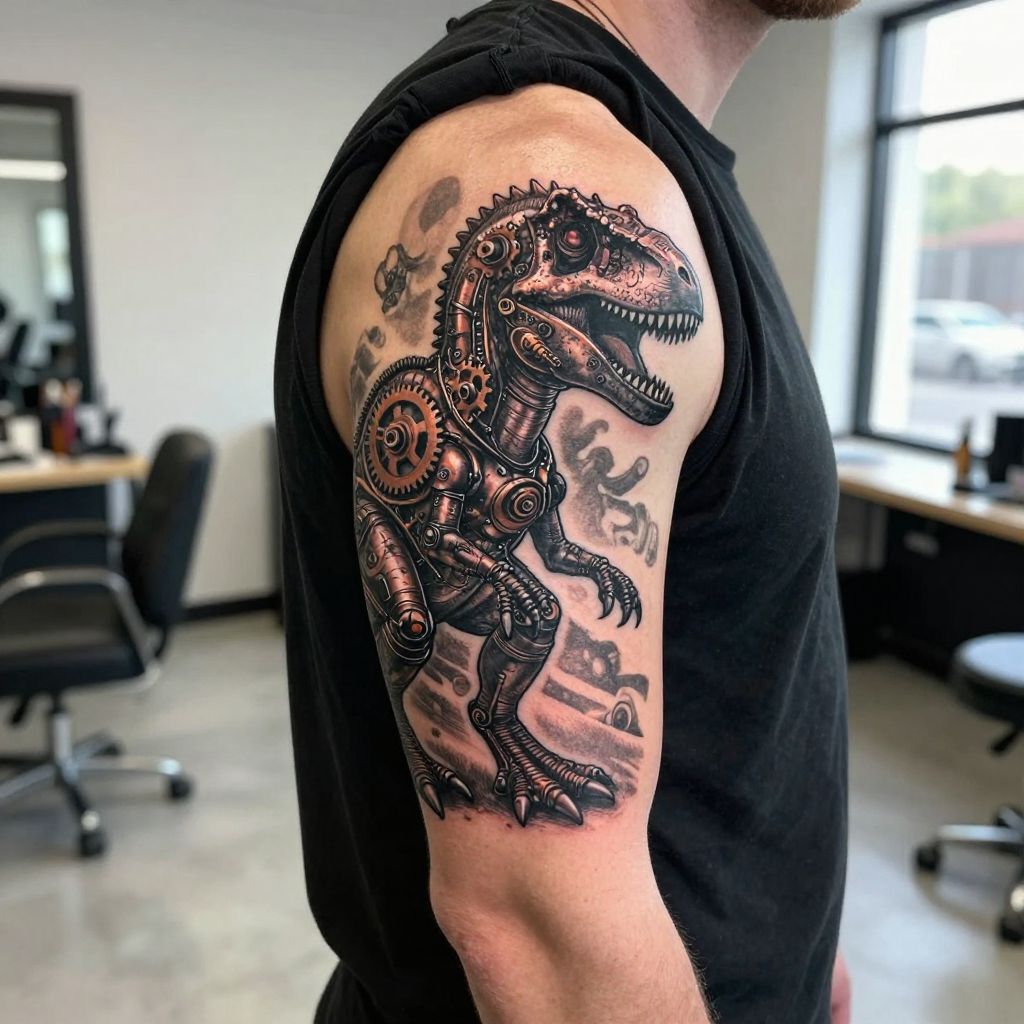 Steampunk Dinosaur