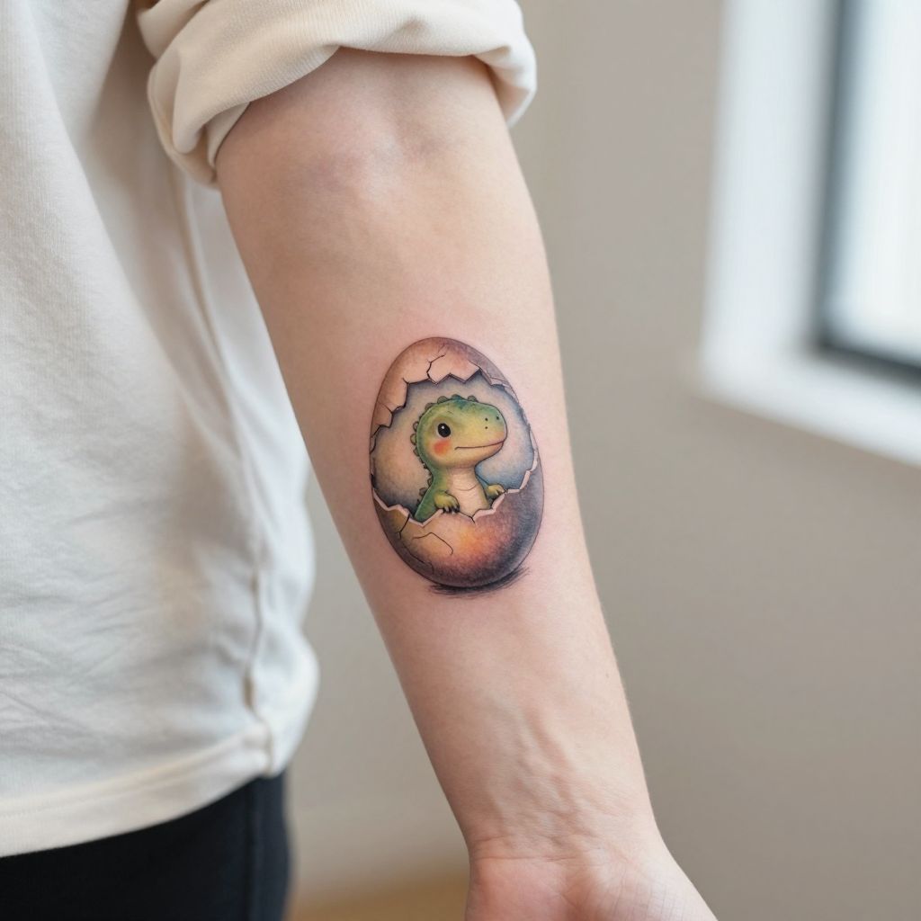 Dinosaur Egg Hatching