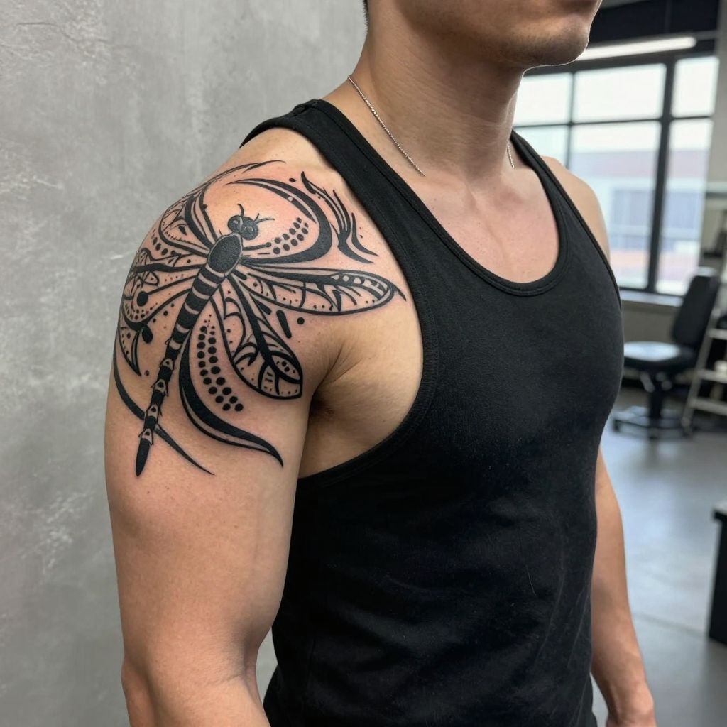 Tribal Dragonfly