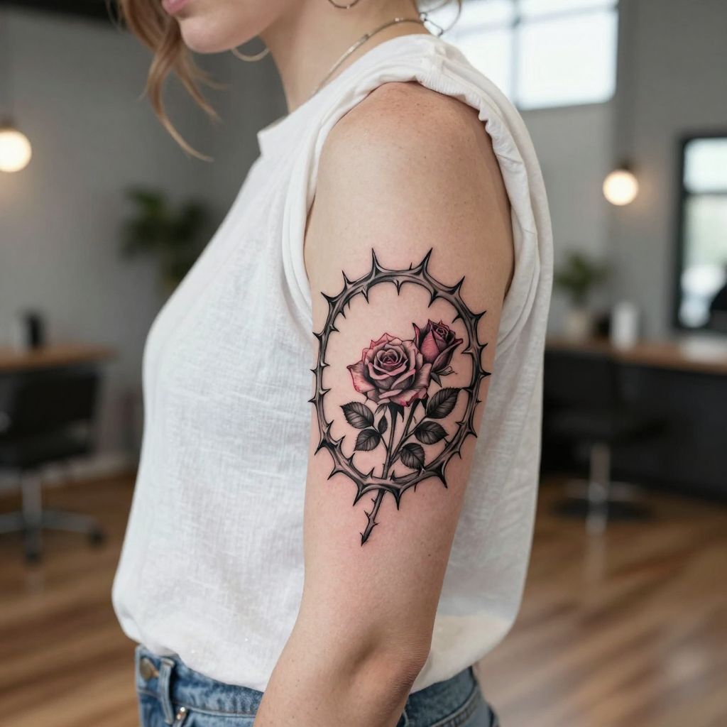 Rosy Thorn Circle