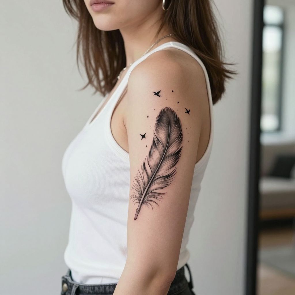 Flight Path Feather
