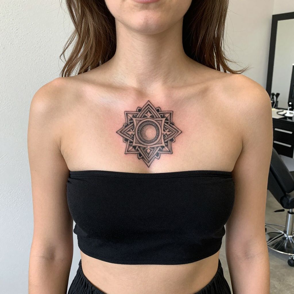 Omphalos Stone Tattoo