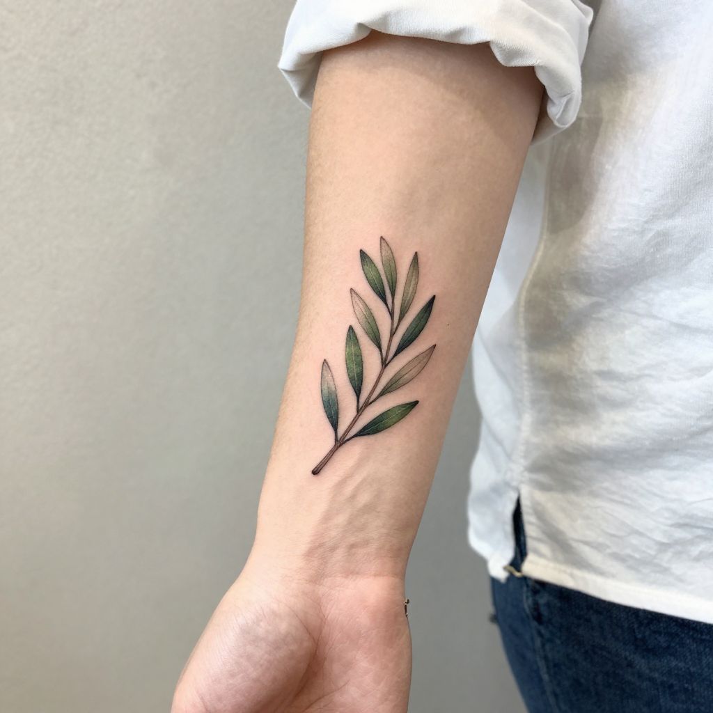 Olive Branch Tattoo