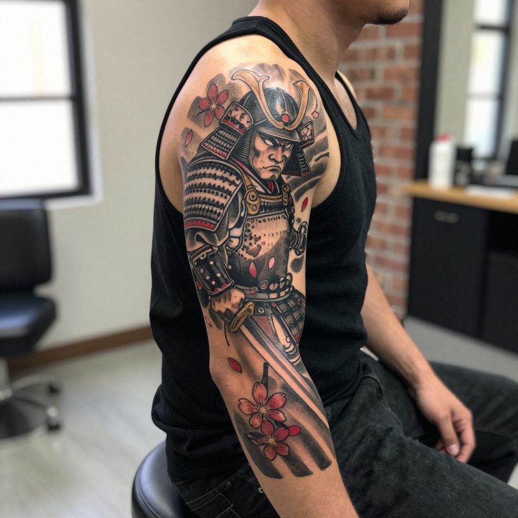Samurai Warrior Scene
