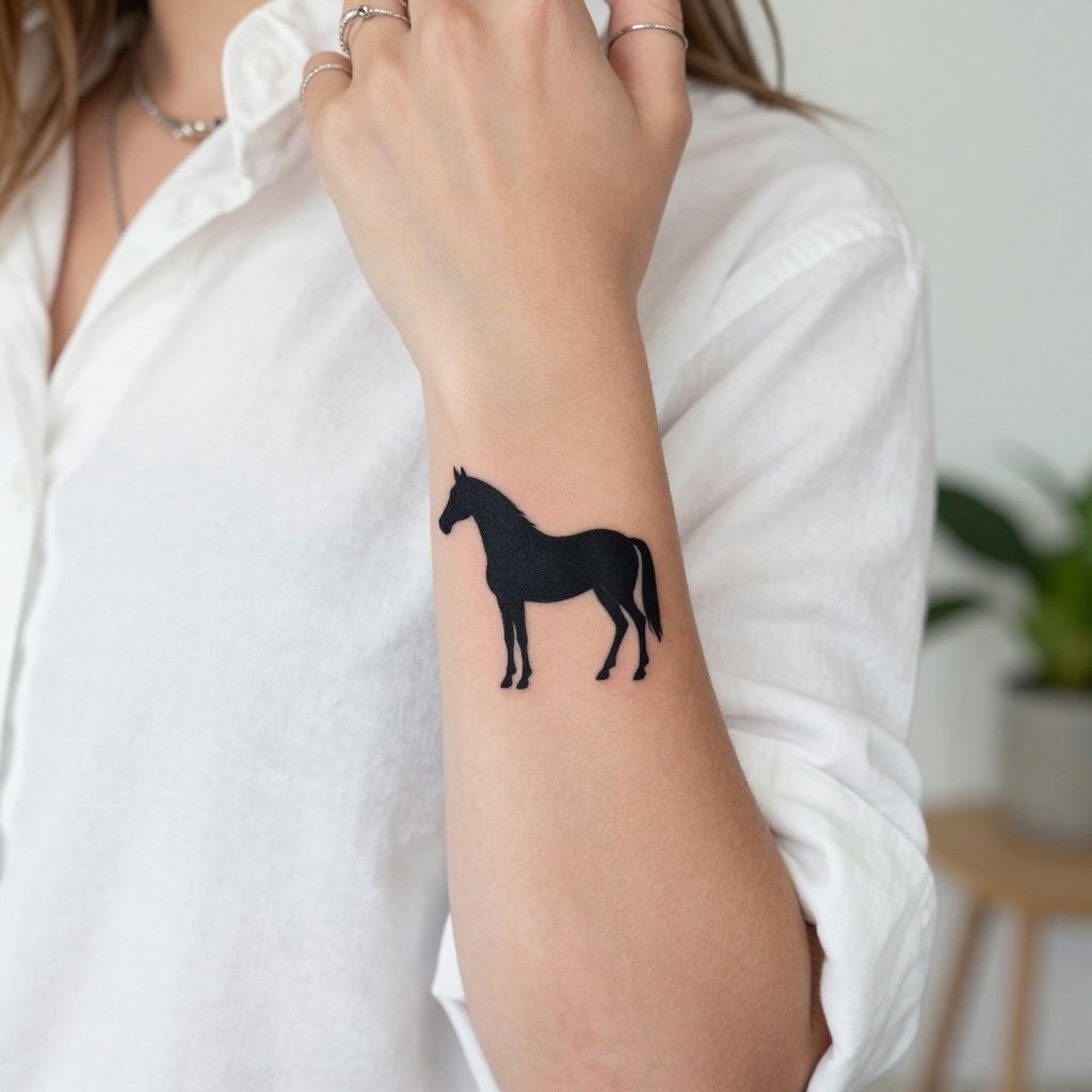 Small Horse Silhouette