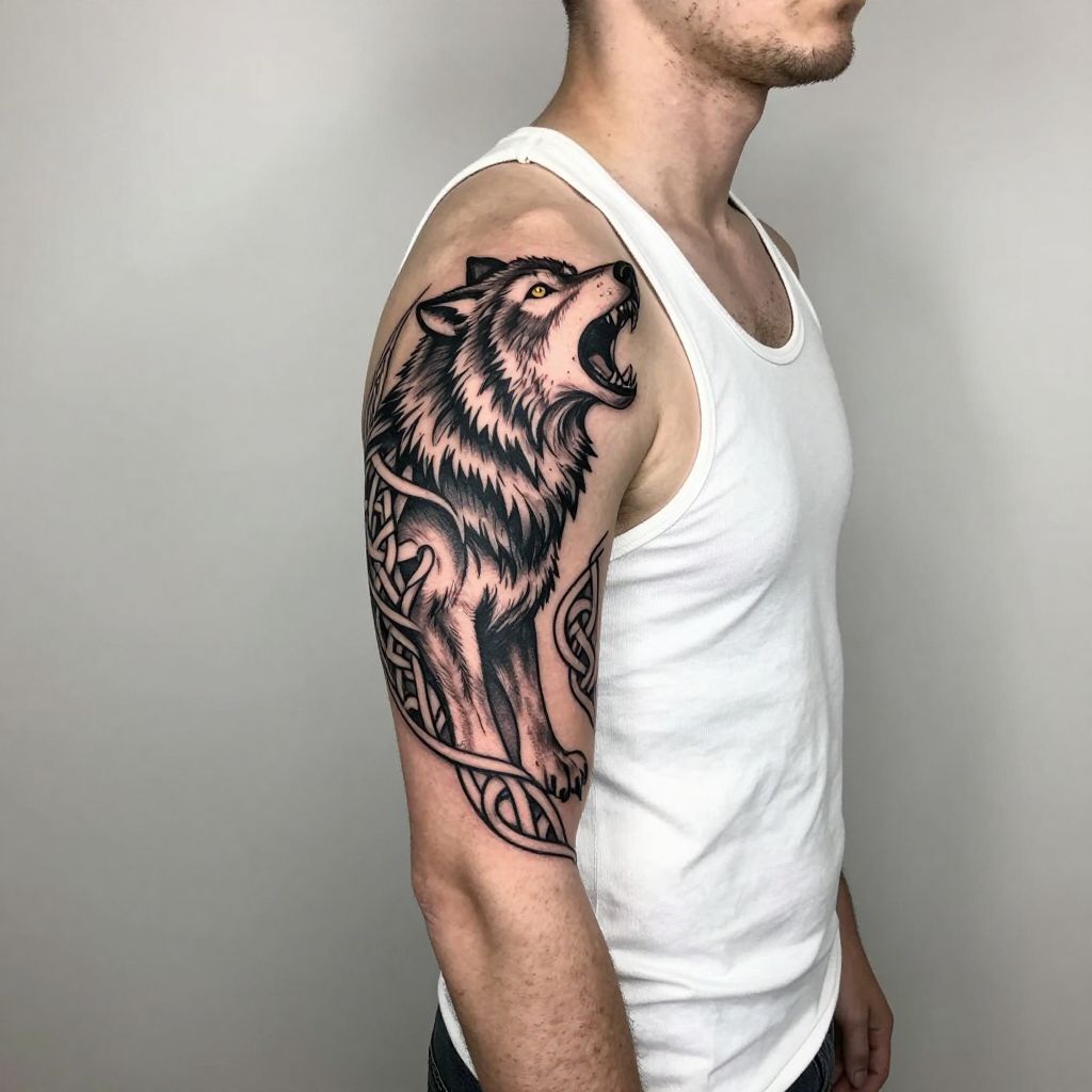 Irish Wolf Symbol