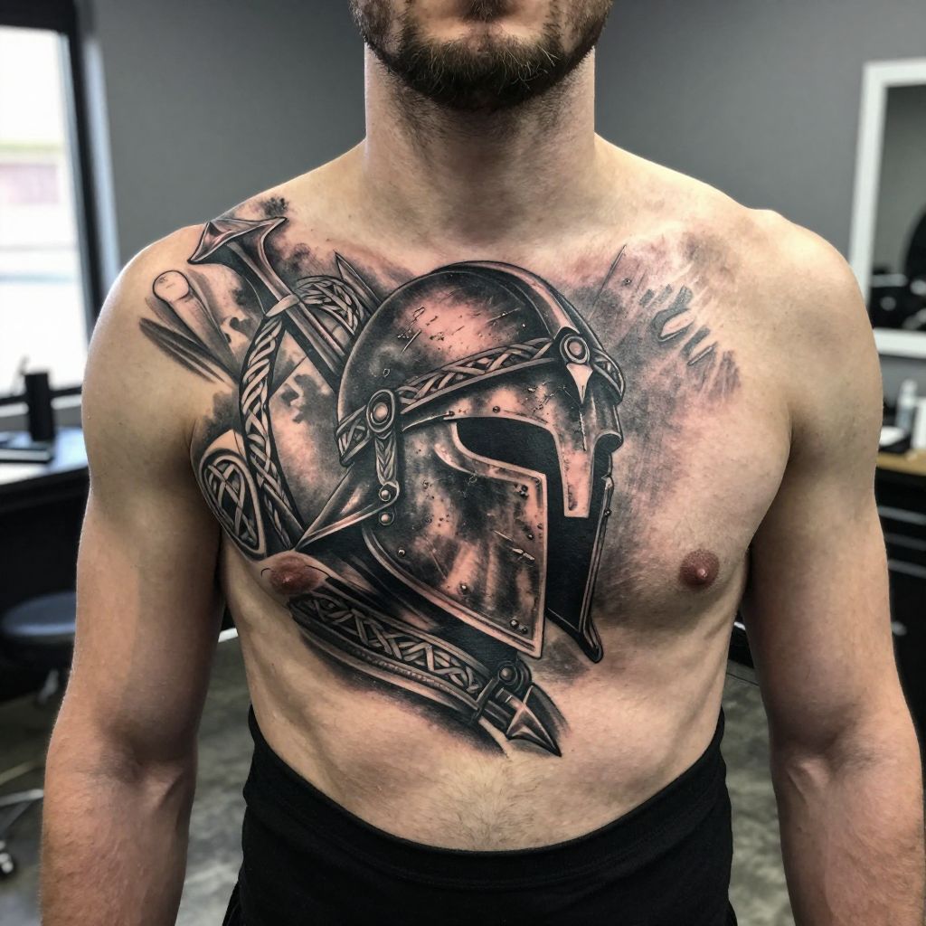Irish Warrior Helmet