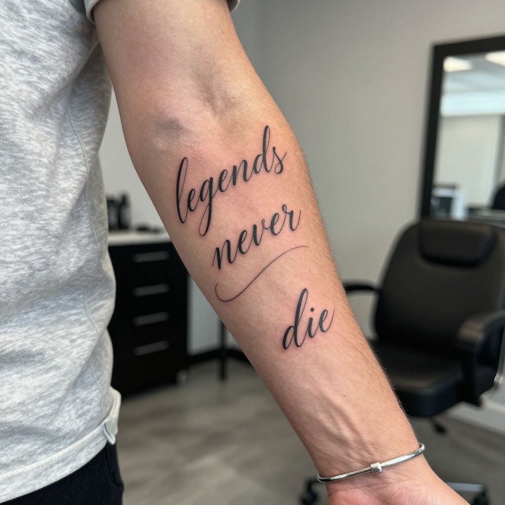 Legends Never Die Script