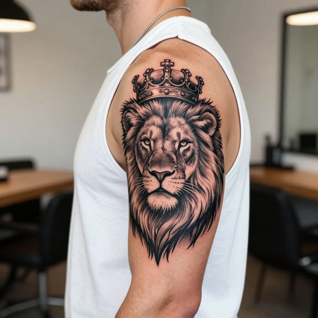 Leo Crowned Lion