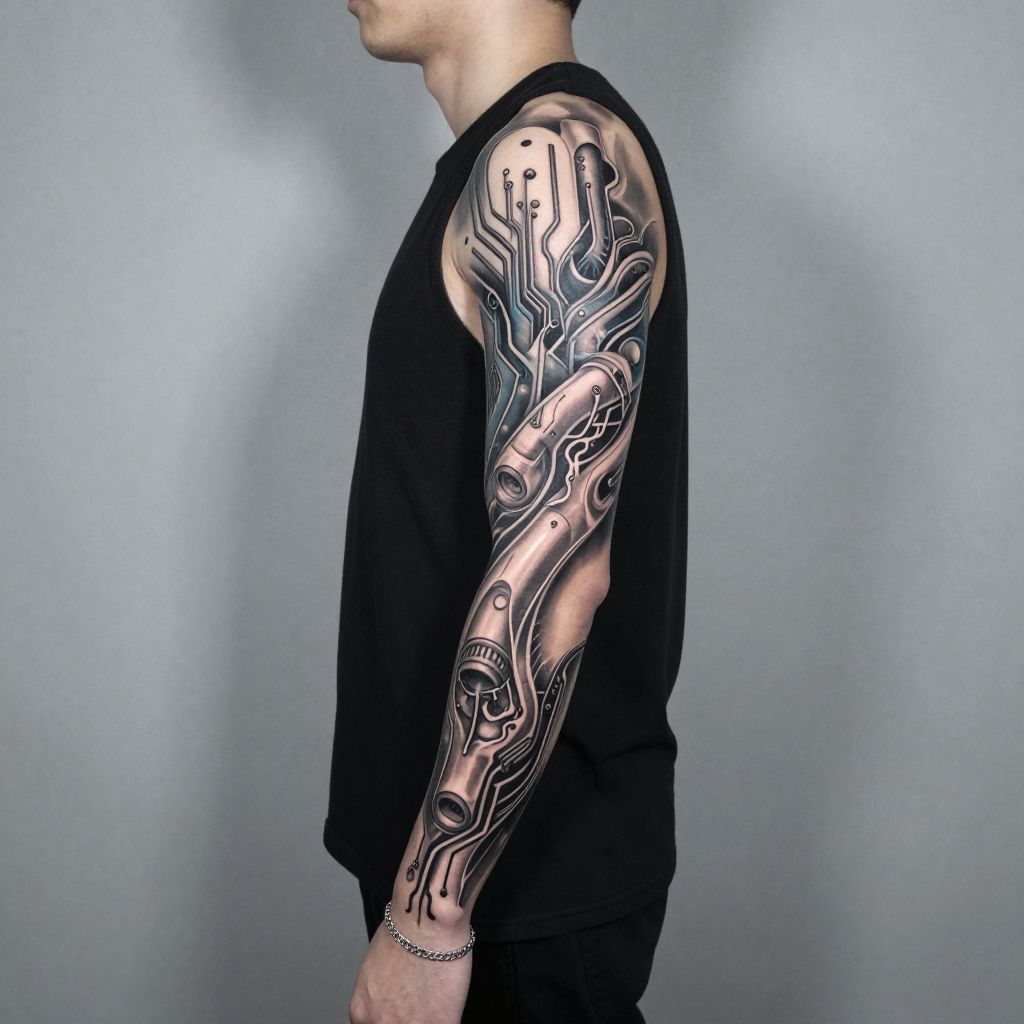 Bio-Organic Cyberpunk Sleeve