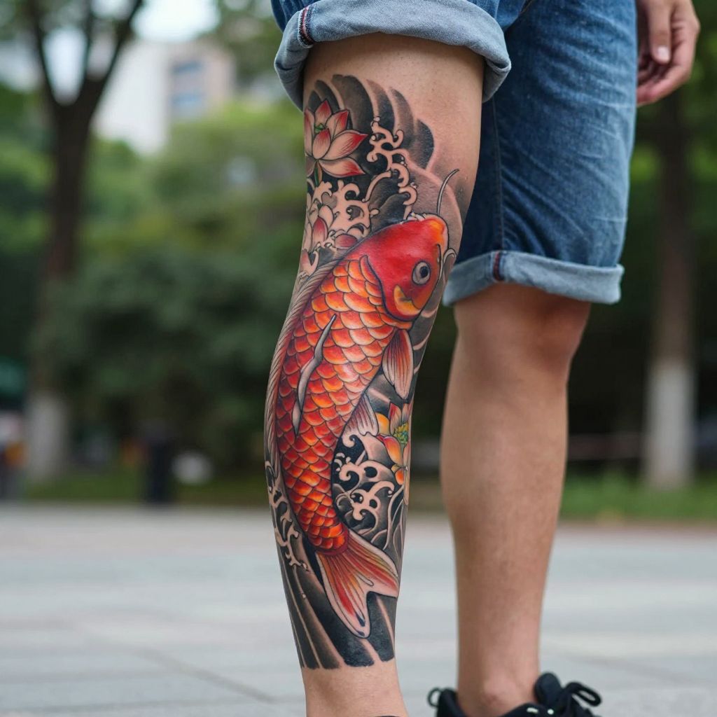 Japanese Koi Fish