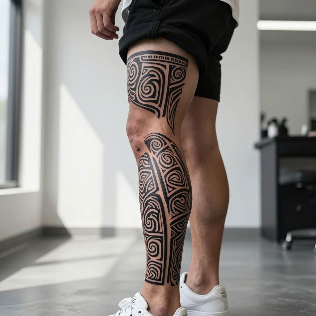 Tribal Leg Band
